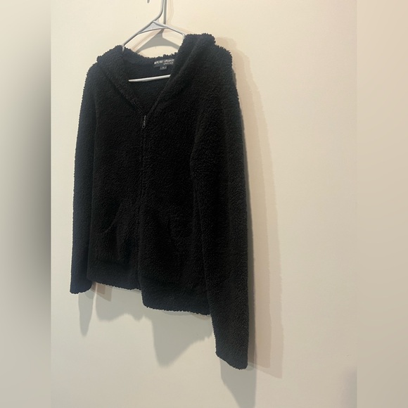 Barefoot Dreams Bamboo Chic Black Zip Up Jacket Size XL - Picture 5 of 10